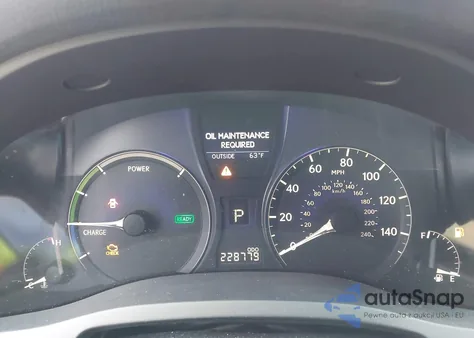 2010 Lexus Rx 450H 450 z USA, uszkodzony, nr VIN JTJZB1BA3A2401445